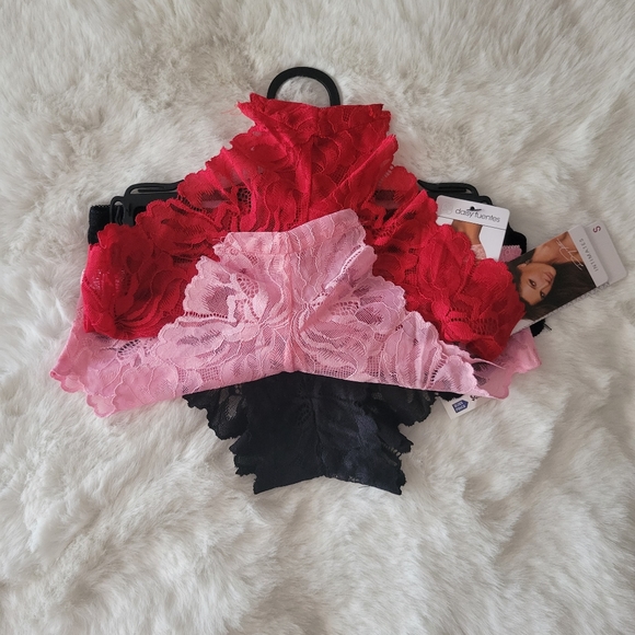 DAISY FUENTES BRAND NEW 3-PACK LACE BOYSHORT SIZE S - Picture 4 of 9